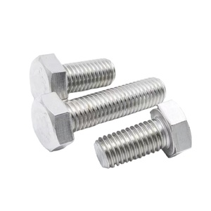 Fabricante de Fijaciones, Pernos y Tuercas Hexagonales DIN933HDG, Perno de Acero Inoxidable Galvanizado, Tornillos y Tuercas, Perno M12*80 con Tuerca - Product Image 4