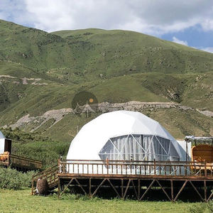 3-4 personnes 7m diamètre dôme tente Camping en plein air tente étanche PVC Glamping dôme <span class=keywords><strong>maison</strong></span> tente <span class=keywords><strong>à</strong></span> <span class=keywords><strong>vendre</strong></span> - Product Image 4