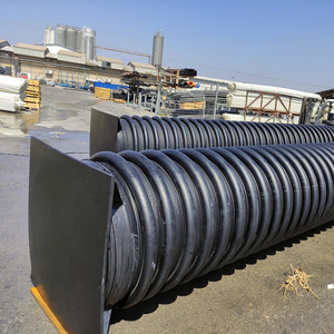 <span class=keywords><strong>Tubo</strong></span> <span class=keywords><strong>corrugado</strong></span> de doble pared de polietileno HDPE de 48 pulgadas, <span class=keywords><strong>tubo</strong></span> Krah de alta presión duradero de gran tamaño <span class=keywords><strong>para</strong></span> drenaje - Product Image 2