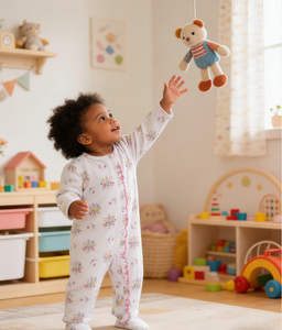 2026 Vente en gros <span class=keywords><strong>Layette</strong></span> <span class=keywords><strong>bébé</strong></span> nouveau-né à fermeture éclair motif Jardins Pastel Échantillon <span class=keywords><strong>gratuit</strong></span> - Product Image 3