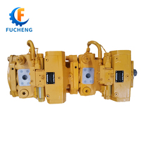Pompa Piston Tandem Besi Cor Tekanan Tinggi Efisiensi Tinggi Hidrolik Rexroth A4VG Pengganti A4VG71 (A4VG71+A4VG71)