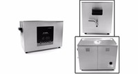 Nettoyeur à ultrasons industriel GTSONIC D27 électrique, nouveau, 27L, 500W, 40KHz, réservoir en acier inoxydable SUS304, panier de nettoyage à l'eau chaude