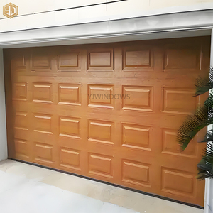 Porta del Garage Elettrica in Acciaio Zincato con Effetto Legno Moderno, Facile Installazione per Ingresso Casa - Product Image 4