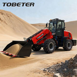 TOBETER TL2500 Mini chargeuse sur pneus télescopique pour la manutention de matériaux d'échafaudage de petits chantiers de construction - Product Image 4