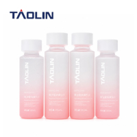 Ensemble de luxe Taolin Pack en PETG rose pour les soins de la peau avec un spray à changement de couleur progressif bicolore et des couvercles assortis, flacon de spray tonique de 180 ml