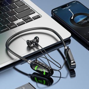 YG07หูฟังบลูทูธไร้สายแบบคล้องคอจอแสดงผลดิจิตอลแบตเตอรี่คาราโอเกะ300mAh แบบสแตนด์บายได้ยาวนานเป็นพิเศษ - Product Image 1