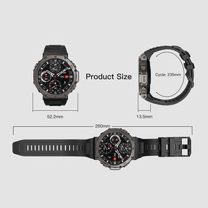 Reloj Inteligente Deportivo DM58 con GPS, Pantalla AMOLED de 1.43 Pulgadas, Resistente al Agua 5ATM, Batería de 500 mAh, Monitoreo de Oxígeno en Sangre y Sueño, Compatible con iOS y Android - Product Image 6