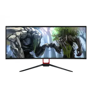 Tela quadrada anti-tela para PC, computador barato para jogos 21.5 27 LED de 30 polegadas, fabricante de monitores de jogos de mesa curvados