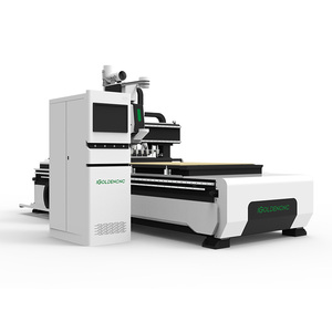 Machine CNC professionnelle haut de gamme <span class=keywords><strong>pour</strong></span> le travail du bois, <span class=keywords><strong>portique</strong></span> <span class=keywords><strong>pour</strong></span> portes d'armoires, avec magazine de 12 outils - Product Image 1