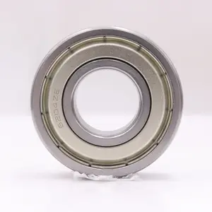 China Fornecedor de alta qualidade Deep Groove Ball Bearing 6202 6302 6001 6300 6203 6301 2RS Rolamentos 6204ZZ 6205-2RS C3