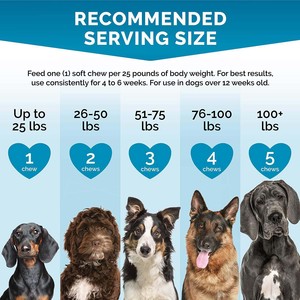 Pet 15 in 1 Multivitamin lunak kunyah dengan rami Minyak Vitamin C probiotik Omega <span class=keywords><strong>3</strong></span> mendukung pinggul dan sendi Lmmune kesehatan suplemen anjing - Product Image 5