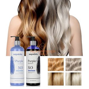 Huati Sifuli Maymbea 473ml Shampooing Violet <span class=keywords><strong>Anti</strong></span>-<span class=keywords><strong>Jaunissement</strong></span> et <span class=keywords><strong>Anti</strong></span>-Reflets pour <span class=keywords><strong>Cheveux</strong></span> Argentés et Conditionneur - Product Image 3