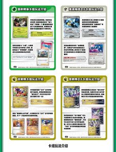 PTCG Happy Combination VOL 4.0 กล่องบูสเตอร์ Decidueye & <span class=keywords><strong>Melmetal</strong></span> & Koraidon & Miraidon การ์ดสะสมภาษาจีนสำหรับนักสะสม - Product Image 2