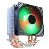 Refroidisseur d'air à caloducs pour processeurs Intel LGA Core i5 i7 i9 12e génération 115 1700 1851 2011, silencieux, pour PC de bureau, maison, bureau, gaming, AMD Ryzen