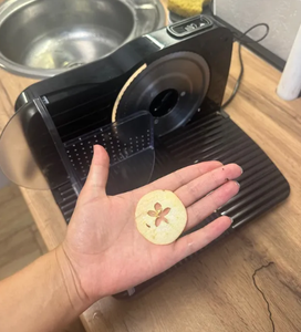 220V thực phẩm điện Slicer cho hộ gia đình sử dụng mỏng để dày <span class=keywords><strong>slicing</strong></span> gấp lên thiết kế với nút an toàn - Product Image 3