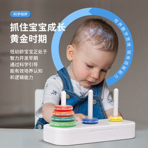 MoYu Hanoi Tower, juguete de rompecabezas de 6 capas para estimular el cerebro, para niños mayores de 6 años - Product Image 2