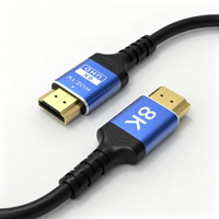 Câble HDMI 2.1 8K HD à prix d'usine, 48 Gbit/s, ultra haute vitesse, pour l'approvisionnement de projets