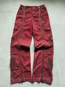 Pantalones Vaqueros Yingling Personalizados, Estilo Vintage, con Cierre, Desgastados, con Estampado Completo, Multibolsillos, Acampanados, para <span class=keywords><strong>Hombre</strong></span> - Product Image 1