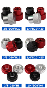 1/4-3/8 Nhôm Anodized Thông Qua Các Lỗ Có Núm Vặn - Product Image 6