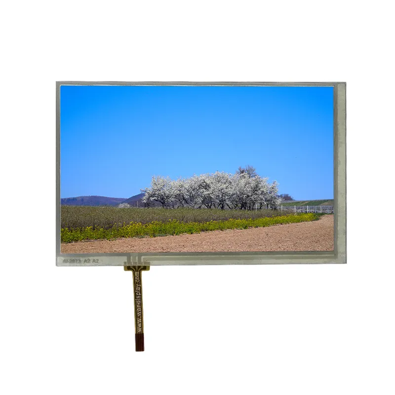 Industrial LCD 7 pulgadas TFT LCD Display 800x480 7 "Pantalla LCD con placa T-con