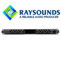 Touring Grade 1U 4 Kanallı D Sınıfı Dijital Amfi 4*1300W Hafif Güç Amfisi (Line Array ve Monitör için)