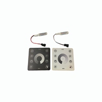Contrôleur de panneau tactile sans fil 86 touches, contrôleur LED sans fil RF433 pour bande LED Dream Color WS2811 TM1903