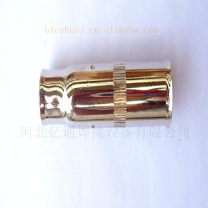 YT Tower Bierll Copper Plated Welding Torch Nozzle ISA 40 For ESAB 405A Metalworking - Product Image 3