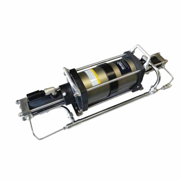 Air Driven Gas Booster Pump Maximator-like Double Stage Pneumatic ...