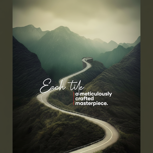 Carreaux de porcelaine de luxe grand format série Bookmatch 600X1200MM Élégant sol mural inspiré du marbre Designs chambres haut de gamme - Product Image 1