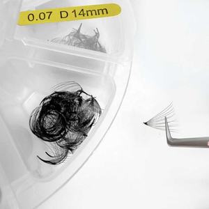 Meecillashes Vente flash Marque privée Cils synthétiques faits à la main 3D 4D 5D 6D 8D 10D Pré-faits en éventail Cils volumineux Mega Volume Extensions de cils - Product Image 3