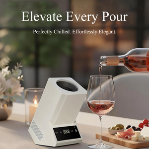 Frigorifero Elettrico per Vino Senza Ghiaccio, Temperatura 5-18°C/41-64°F, per Una Bottiglia, Adatto per la Maggior Parte delle Bottiglie, Uso Domestico e <span class=keywords><strong>Esterno</strong></span> - Product Image 3