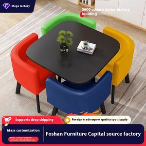 Set <span class=keywords><strong>Tavolo</strong></span> da Pranzo Moderno <span class=keywords><strong>e</strong></span> Resistente con <span class=keywords><strong>4</strong></span> <span class=keywords><strong>Sedie</strong></span> a Prezzo di Fabbrica all'Ingrosso, <span class=keywords><strong>Tavolo</strong></span> <span class=keywords><strong>e</strong></span> <span class=keywords><strong>Sedie</strong></span> per Sala da Pranzo per Arredamento Casa - Product Image 6