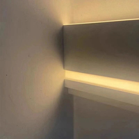 Luminaire linéaire double à montage en surface pour plafond, idéal pour salon, chambre, éclairage de plafond encastré, barre lumineuse rigide en plâtre
