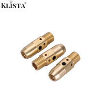 Accessoire de soudage MIG, diffuseur de gaz en laiton 54A, support de buse de soudage, support de diffuseur de gaz style Tweco 54A