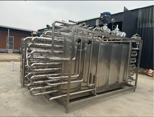 Sterilizzatore UHT Tubo-in-tubo per Linea di Produzione di Succhi di Frutta ad Alta Viscosità e Concentrato di Pomodoro, Unità di Sterilizzazione Automatica CIP 316L - Product Image 3