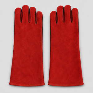 Guantes de cuero reforzados con protección adicional, ajuste flexible y construcción duradera para manipulación y mantenimiento - Product Image 4