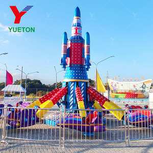Torre <span class=keywords><strong>de</strong></span> Juegos con Forma <span class=keywords><strong>de</strong></span> Cohete, Atracción <span class=keywords><strong>de</strong></span> Aviones <span class=keywords><strong>de</strong></span> Control Remoto, Cabina UFO, Certificación CE para Parques <span class=keywords><strong>de</strong></span> Diversiones - Product Image 4