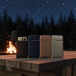Encendedor de Queroseno con Cubierta Abatible, Resistente al Viento, con Carcasa Cuadrada de Aleación Plateada, Grabado de Logotipo Personalizado - Product Image 4