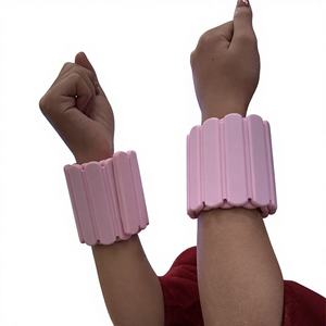 Consegna Rapida Pesi Magnetici Regolabili in Silicone Ecologico per Caviglie e Polsi 2LB per Yoga e Pilates - Product Image 3