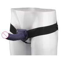 Dildo portable creux à sangle, pénis artificiel réaliste, extension de pénis, jouets sexuels pour hommes et lesbiennes