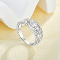 Bague de mode QX FineJewelry en argent sterling 925 plaqué, décorée d'émail et de pierres de laboratoire, pour fiançailles et mariage, OEM