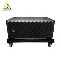 Accessoires métalliques H20/H30 DOLLY durables, écologiques et portables pour enceintes Line Array, applications scéniques et extérieures