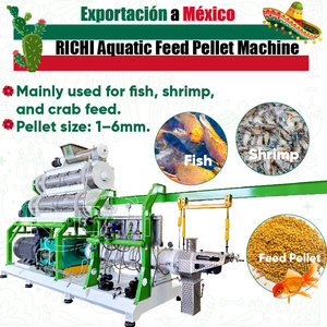 Richi Hươu ngựa bò Thức ăn viên Máy làm cỏ linh lăng động vật Công nghiệp thức ăn gia cầm pelletizer cho thức ăn chăn nuôi - Product Image 4