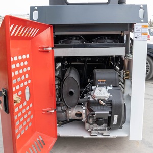 HTL25 Mini Skid <b>Steer</b> Track <b>Wheel</b> Skidsteer With Cabin Multiple Attachments Construction Farm Use - Product Image 1