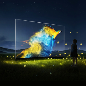 Glass Ultra Thin Transparent Holographic LED <b>Film</b> For Window - Product Image 1