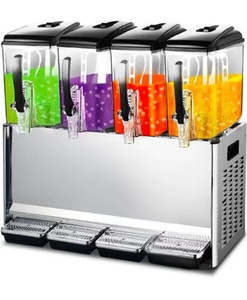 Thương Mại Cao Cấp Thép Không Gỉ 3x10l Lạnh Đồ Uống Dispenser 220V Nước Trái Cây Uống Dispenser Cho Quy Mô Lớn Phục Vụ - Product Image 4