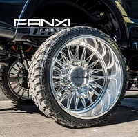 Jantes forgées concaves Fanxi Custom 24x14 26x14 28x16 30x16 8x6.5 8x180 8x170 6x135 6x5.5 5x5.5 pour Ram1500 Ford F150 F250