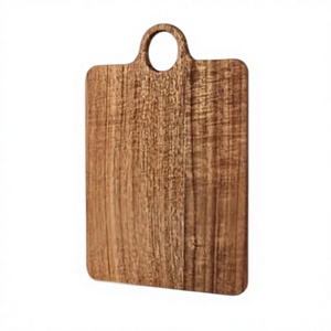Planche à découper rectangulaire, utilisations multiples en cuisine, plateau de service, design multifonctionnel, bloc de découpe en bois épais et durable, prix abordable - Product Image 5