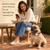 Traceur GPS pour animaux G67 Haute précision, faible consommation d'énergie, longue durée de vie de la batterie, historique des trajets, abonnement à l'application gratuit