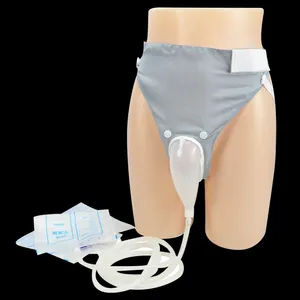 尿失禁患者のための尿カテーテルバッグ付きウェアラブル尿バッグ失禁パンツ尿コレクター